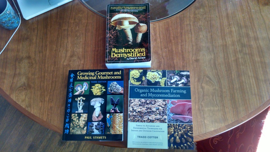 All of this mushroom talk has inspired the author of this post to pick up some light reading...